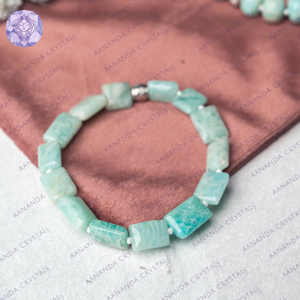 Amazonite for Tooth & Electromagnetic - Bracelet