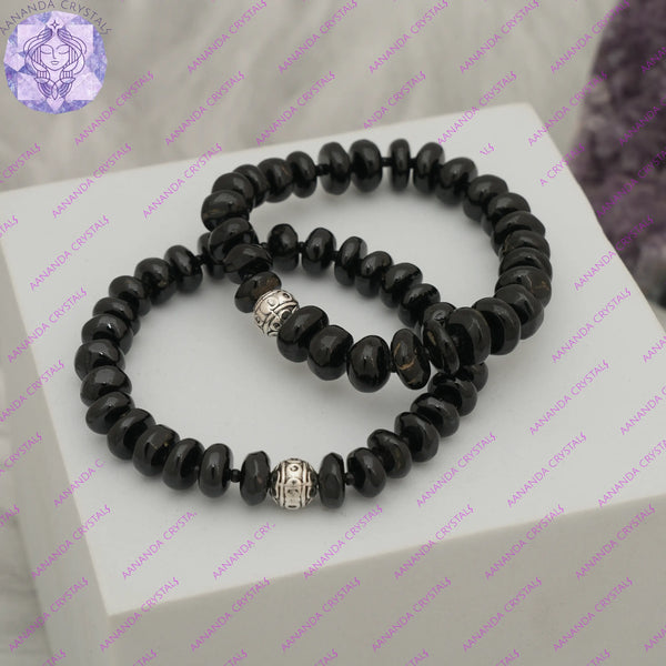 Black Tourmaline for Number 8 - Bracelet