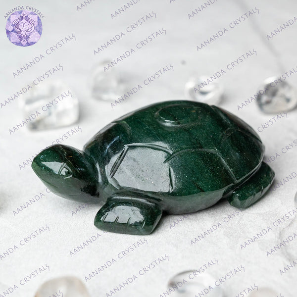 Green Jade for Good Luck – Turtle