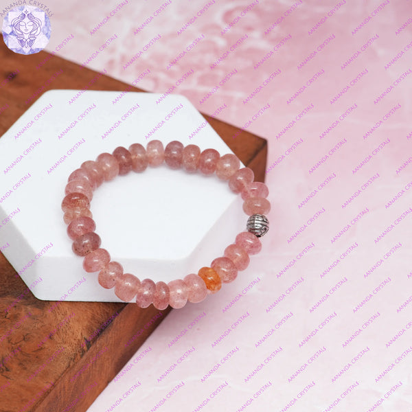 Lithuium Quartz for Depression - Bracelet