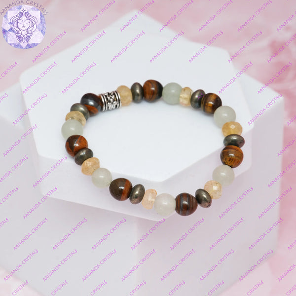 Money Attraction Bracelet - Pyrite