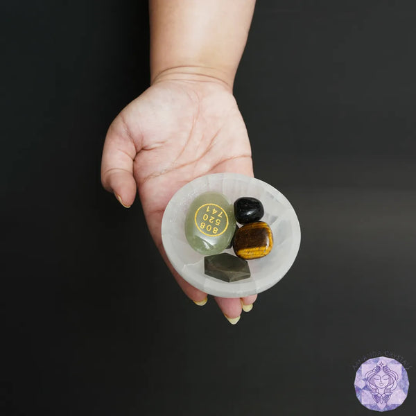 Money Attraction Crystal Bowl – Prosperity & Business Success