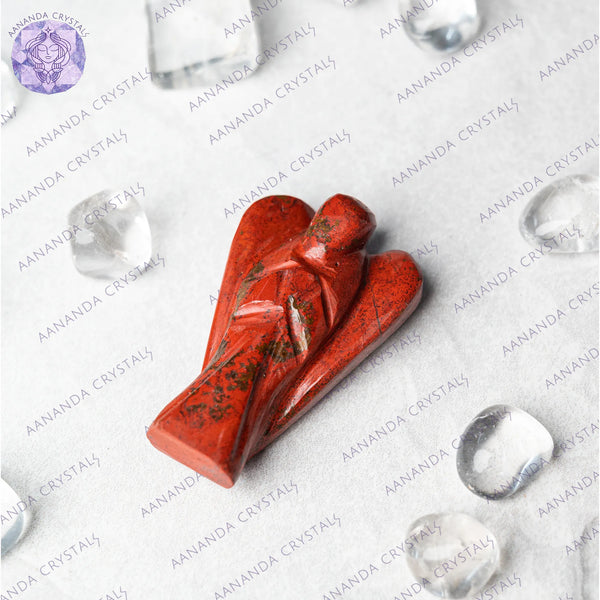 Red Jasper for Anxiety Removal, Mental Stability - Angel