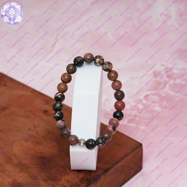 Rhodonite for Root - Bracelet