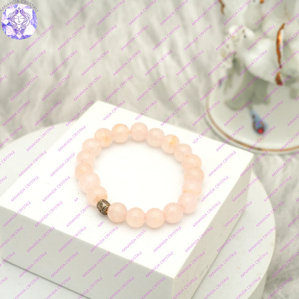 Rose Quartz for Heart - Bracelet