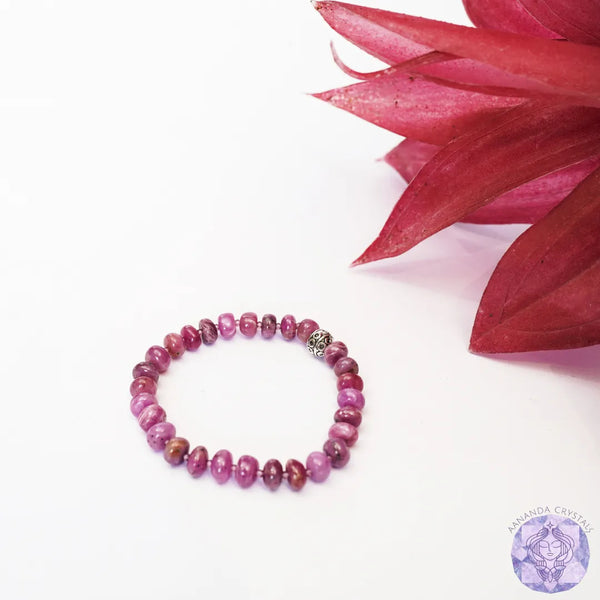 Ruby Crystal Bracelet for Leo