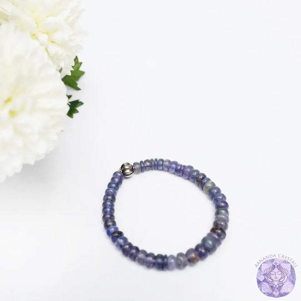 Tanzanite Crystal Bracelet – Spiritual Awakening & Inner Calm